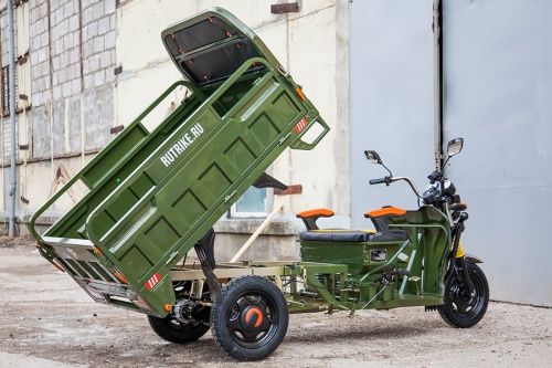 Грузовая электрическая тележка (электротрицикл) Rutrike Дукат 1500 60V1000W